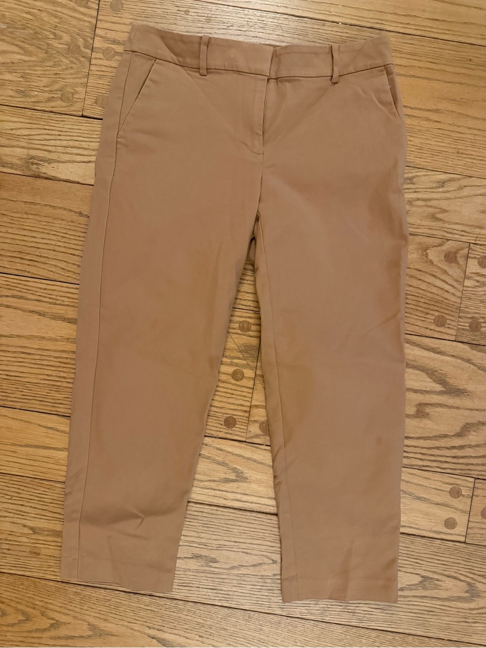 LOFT Women's Cropped Ankle Pants - Tan